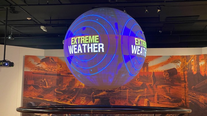 Digital projection sphere