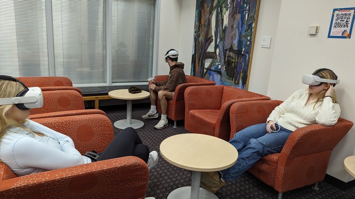Students using Traveling While Black in VR